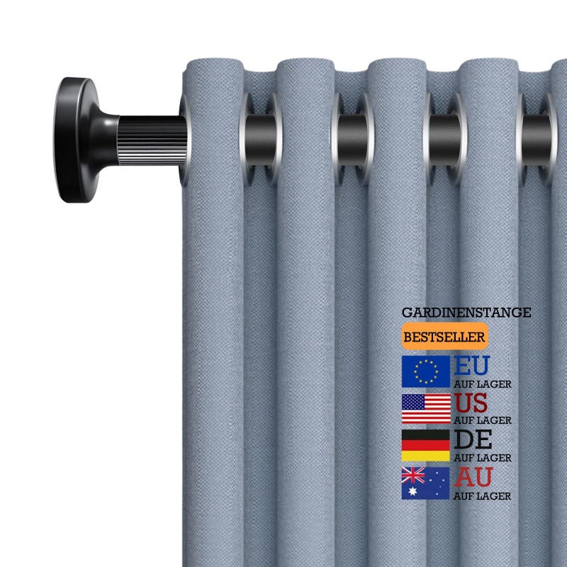 MELCHEF Spring Tension Rod,32-45" Heavy Duty Room Divider Tension Curtain Rod,Shower Curtain Rods,Tension Windows Curtain Rods,Spring Tension Rod,Adjustable Tension Curtain Rod - Image 4